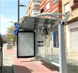 Marquesinas en la avenida de las Fuerzas Armadas, Lorca